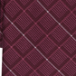 Alfani Men's Slim Grid Tie Red Size Regular