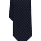 Alfani Men's Slim Dotted Circle Tie Blue Size Regular