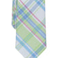 Club Room Men's Newbern Plaid Tie Green Size Regular