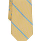 Perry Ellis Men's Pampel Classic Striped Geo Tie Yellow One Size