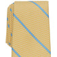 Perry Ellis Men's Pampel Classic Striped Geo Tie Yellow One Size