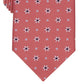 Club Room Men's Classic Floral Neat Tie Red Size Regular