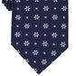 Club Room Men's Classic Floral Neat Tie Blue Size Regular