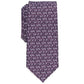 Alfani Men's Slim Neat Tie Purple Size Regular