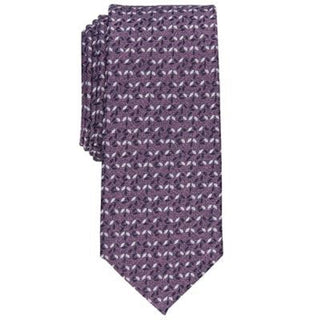 Alfani Men's Slim Neat Tie Purple Size Regular