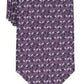 Alfani Men's Slim Neat Tie Purple Size Regular