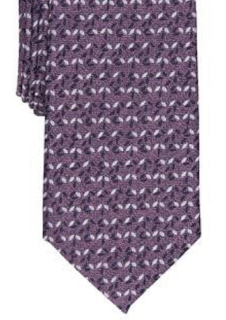 Alfani Men's Slim Neat Tie Purple Size Regular