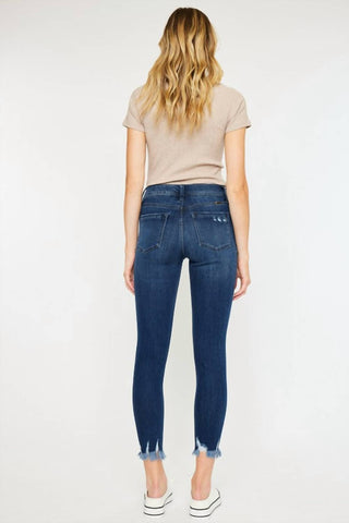 Kancan - High Rise Ankle Skinny Jeans