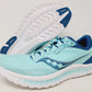 Saucony Women's Kinvara 11 Running Shoe Aqua/Blue Size 6.5 B(M)