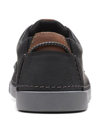 Clarks Men's Gereld Low Lace Up Shoes Black Size 11.5 M