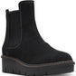 Clarks Women's Airabell Move Pull-on Chelsea Booties Black Size 11W