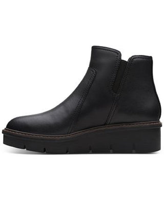 Clarks Women's Airabell Zip Booties Black Size 7 M