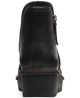 Clarks Women's Airabell Zip Booties Black Size 7 M