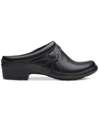 Clarks Women's Angie Mist Clogs Shoes Black Size 7.5 M
