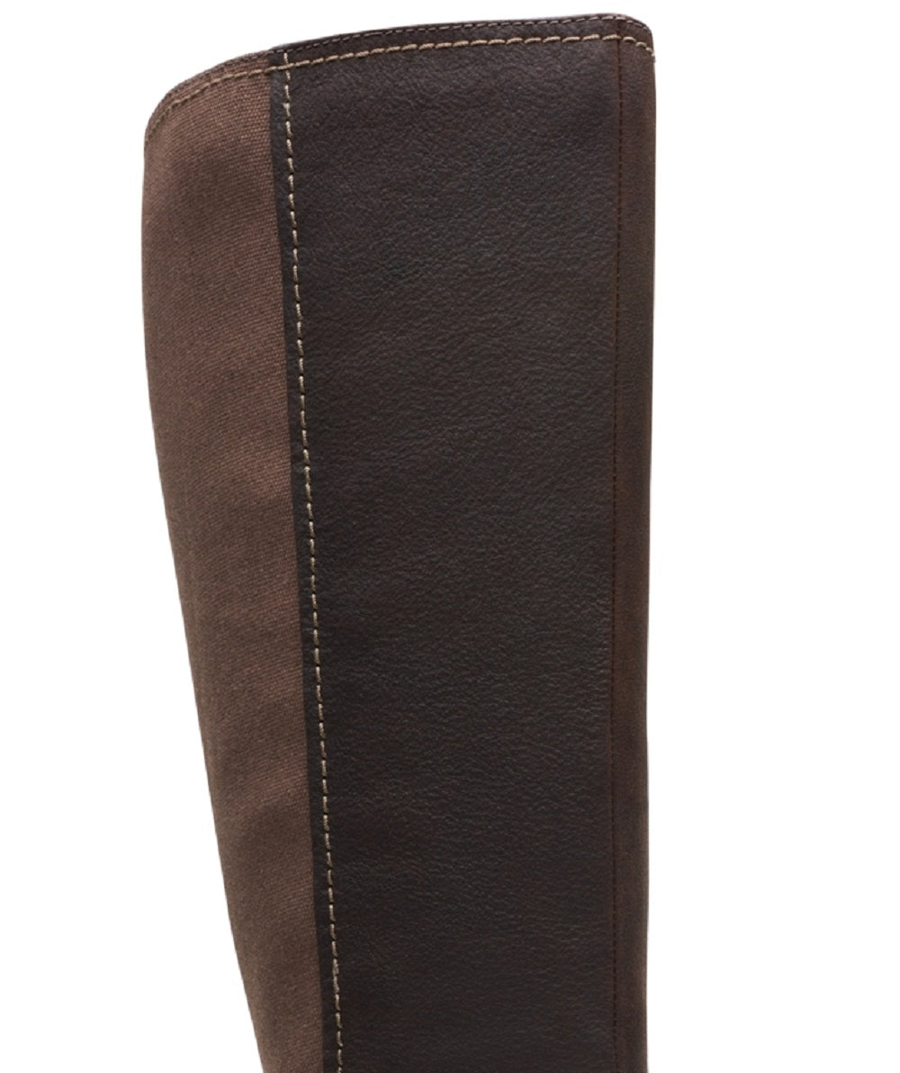 Clarks Women's Opal Glow Riding Boots Shoes Brown Size 8.5 M