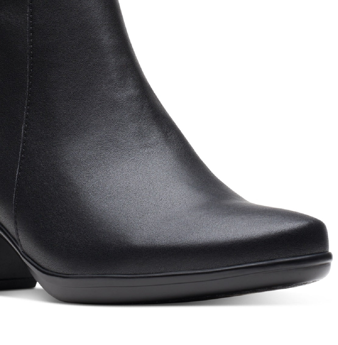 Clarks Women's Emily Holly Booties Black Size 7.5 M