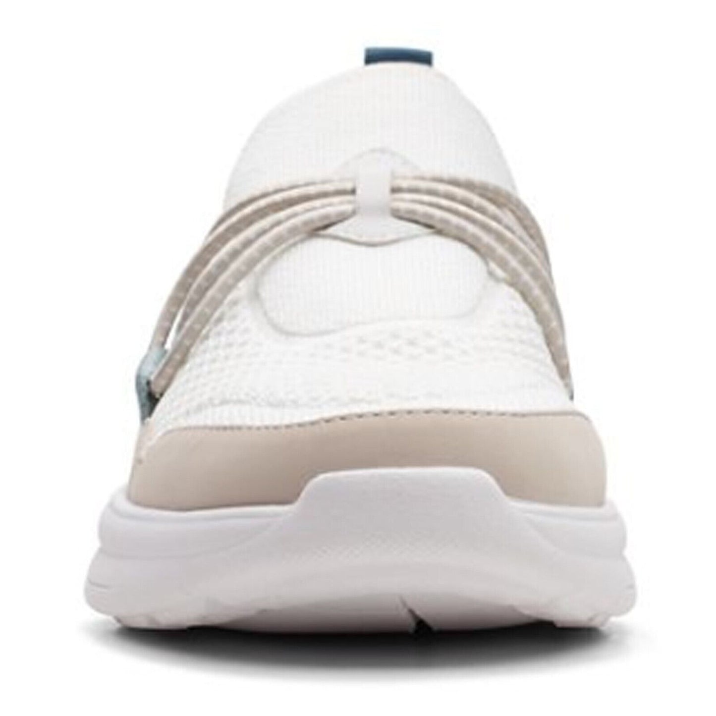 Clarks Women's Ezera Run Sneakers Shoes White Size 6.5 M