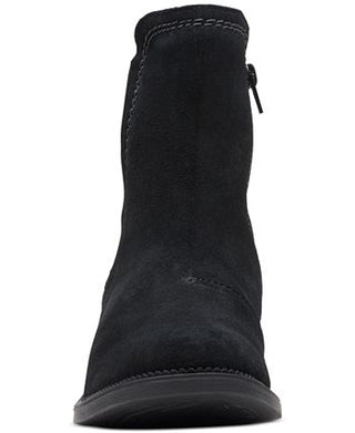 Clarks Women's Maye Zip Booties Gray Size 8.5 M