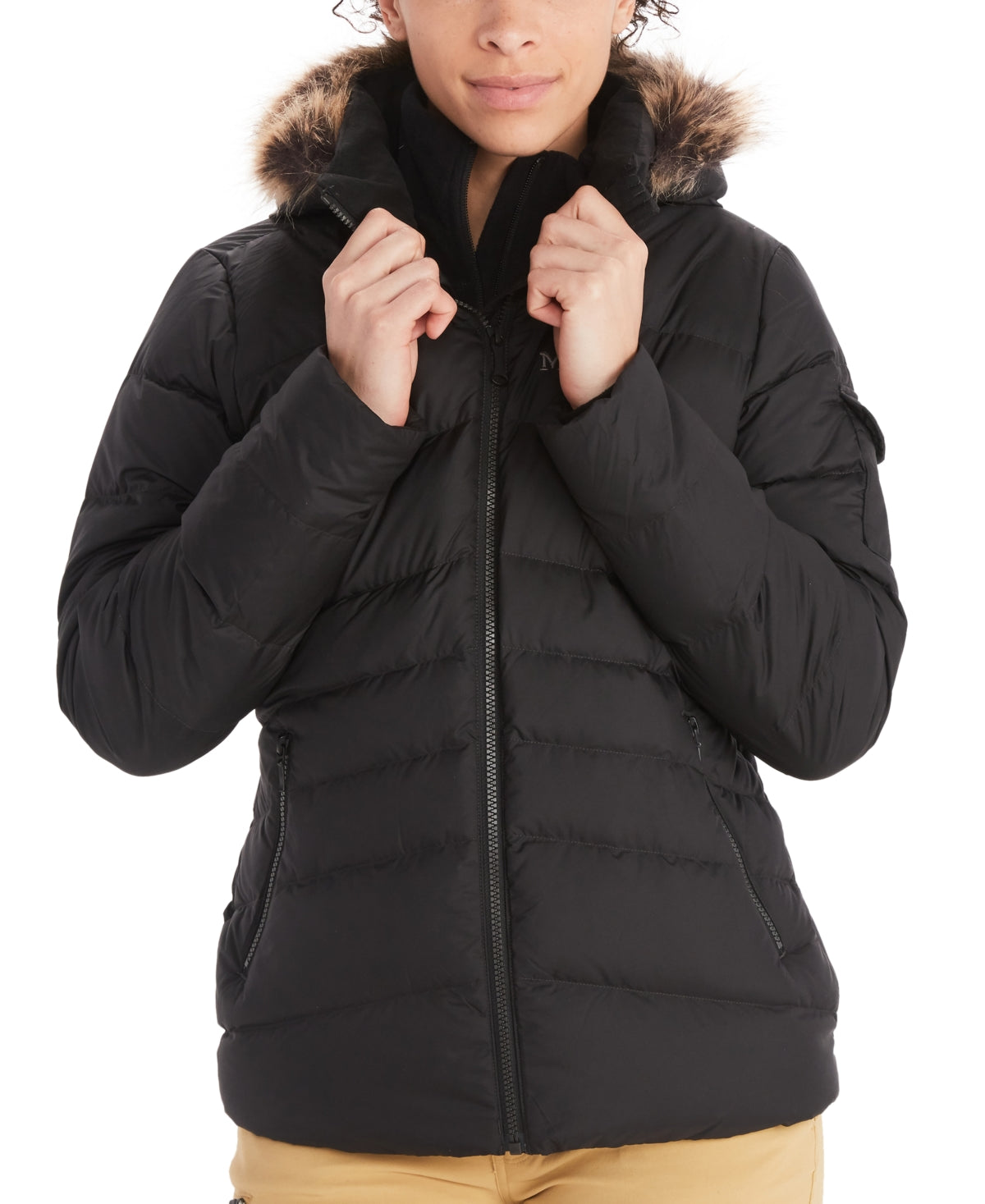 Marmot Women's Ithaca Down Jacket Black Size Medium