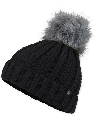 Marmot Women's Bronx Pom Pom Hat Black Size Regular