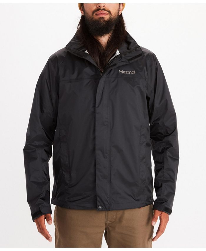 Marmot Men's PreCip Eco Rain Jacket Black Size Large