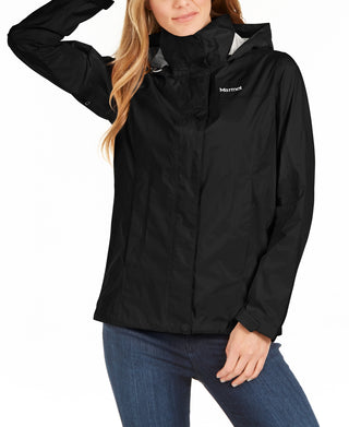 Marmot Women's Precip Eco Rain Jacket Black Size Small