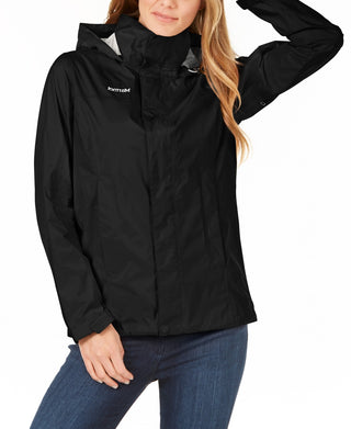 Marmot Women's Precip Eco Rain Jacket Black Size Medium