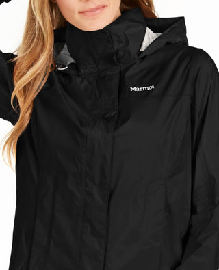Marmot Women's Precip Eco Rain Jacket Black Size Medium