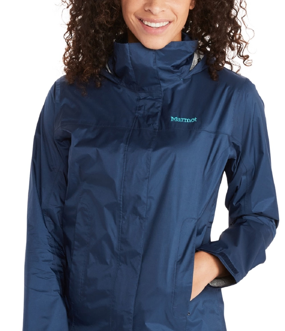 Marmot Women's Precip Eco Rain Jacket Blue Size X-Small
