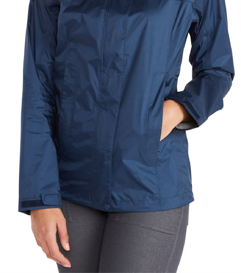 Marmot Women's Precip Eco Rain Jacket Blue Size X-Small
