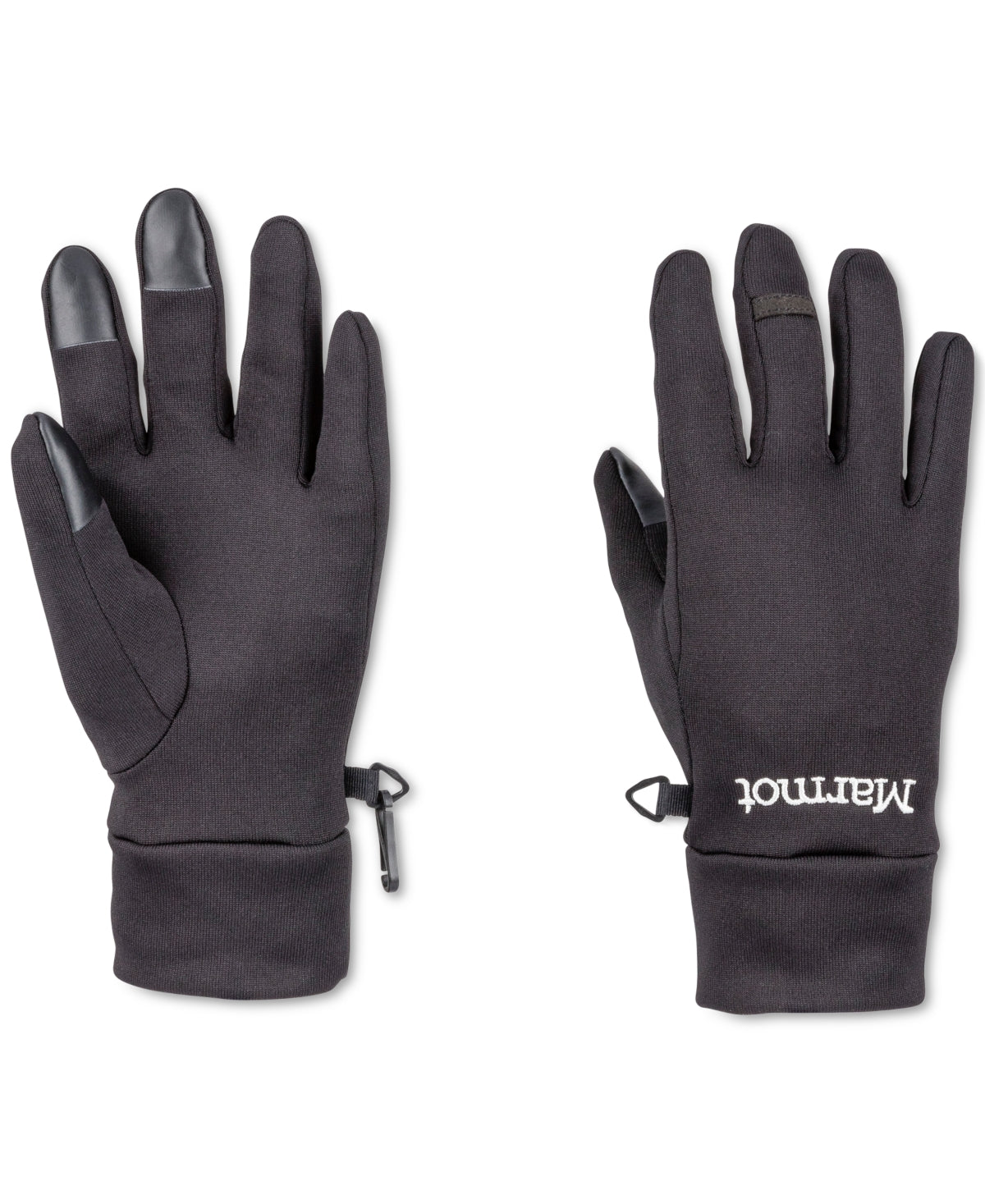Marmot Women's Power Stretch Connect Gloves Black Size Small