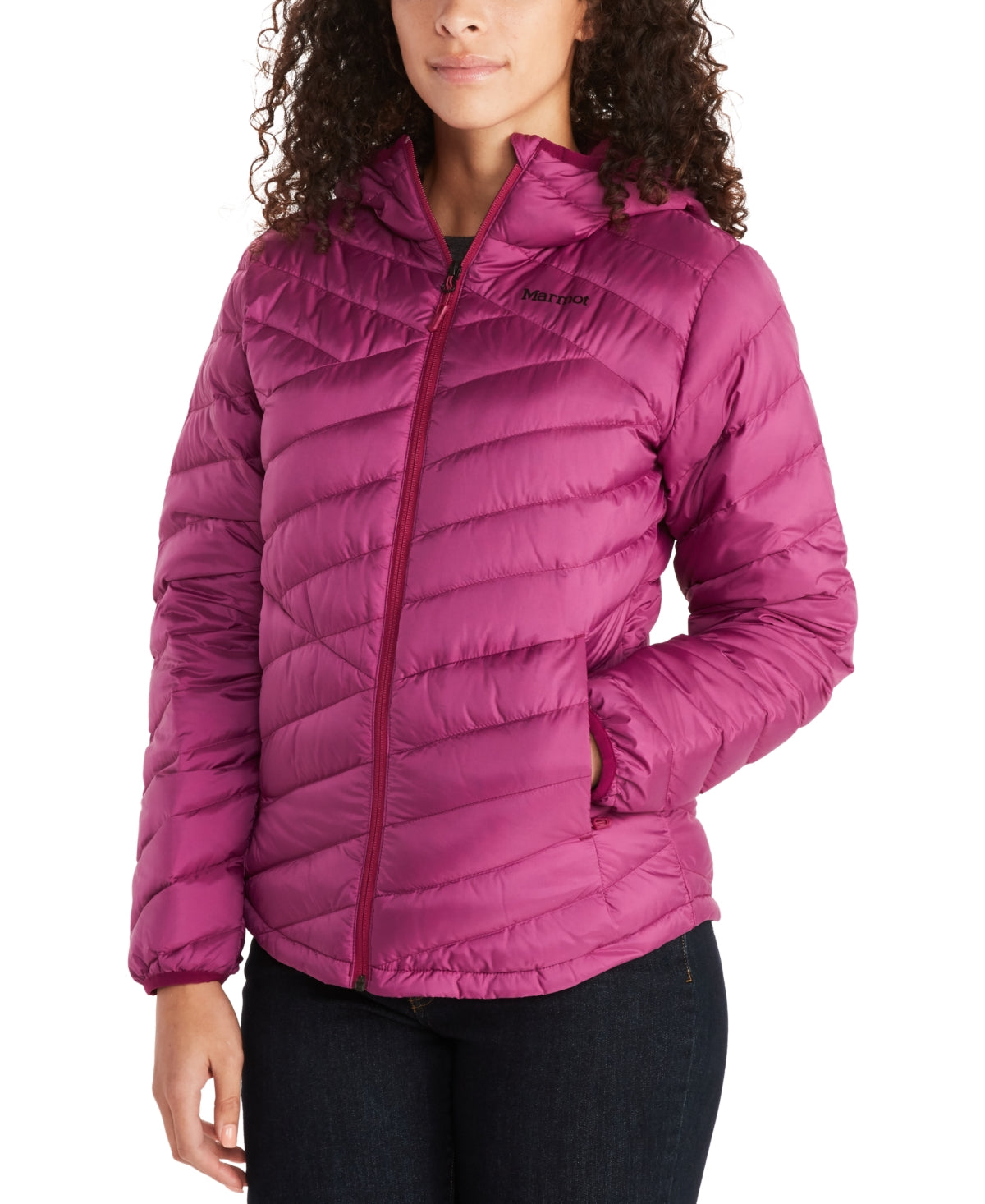 Marmot Women's Highlander Down Jacket Pink Size Small