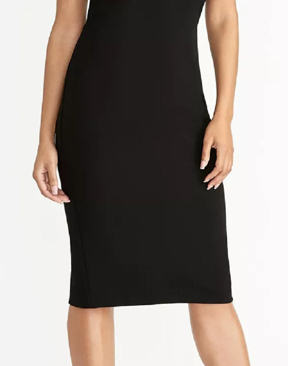 Rachel Roy Women's Halter Sheath Dress Black Size XX-Large