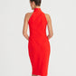 Rachel Roy Women's Halter Sheath Dress Red Size Medium