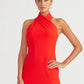 Rachel Roy Women's Halter Sheath Dress Red Size Medium