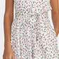 RACHEL Rachel Roy Women's Print Fit & Flare Sundress White Size 8