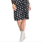 Rachel Roy Women's Susannah Polka Dot Gathered Skirt Black Size 0