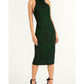 Rachel Roy Women's Jaguar Print Sheath Dress Green Size X-Large