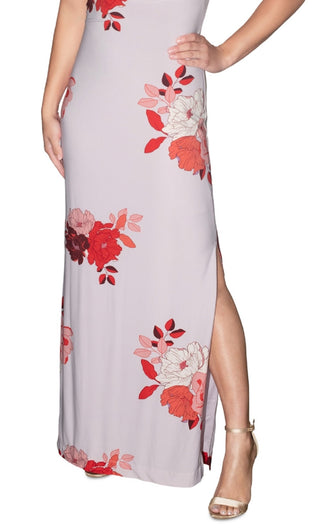 Rachel Roy Women's Crisscross Halter Maxi Dress Purple Size XX-Large