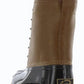 Sporto Women's Ariel Faux Leather Ankle Rain Boots Brown Size 7 M