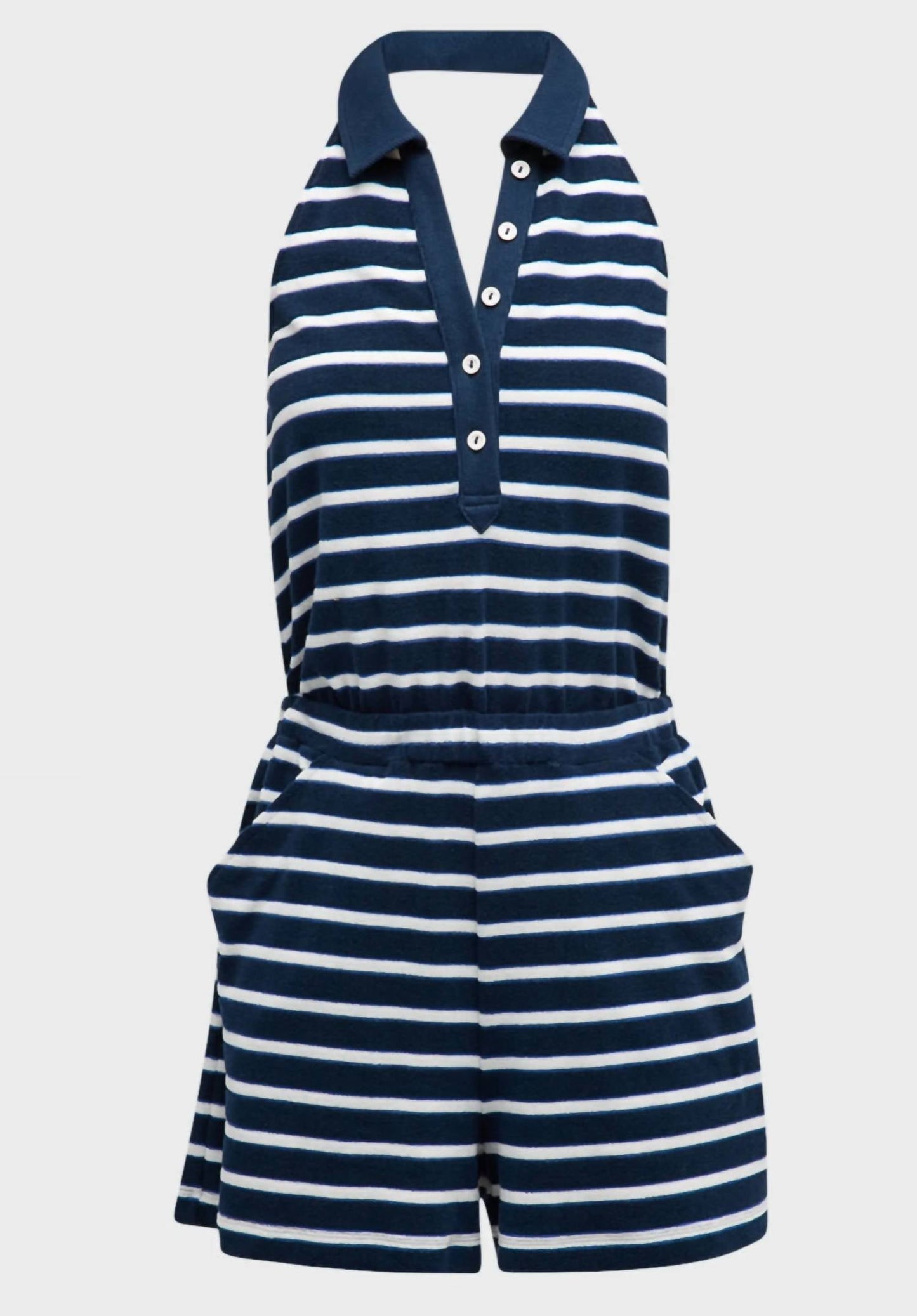 Veronica Beard - Stripe Taggart Romper