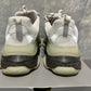 Balenciaga Men's Triple S Clear Sole Low Top Sneakers White Size 13