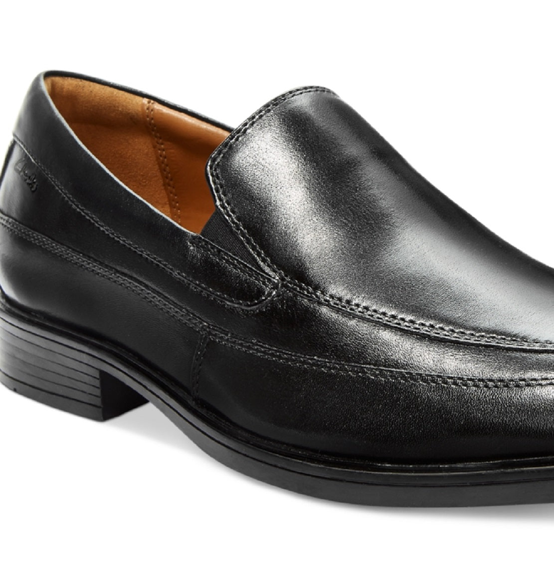 Clarks Men's Tilden Free Loafer Shoes Black Size 8.5 W