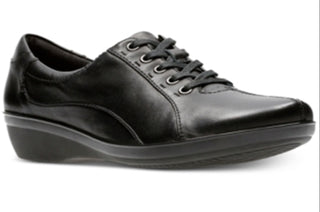 Clarks Women's Everlay Elma Flats Black Size 9 M