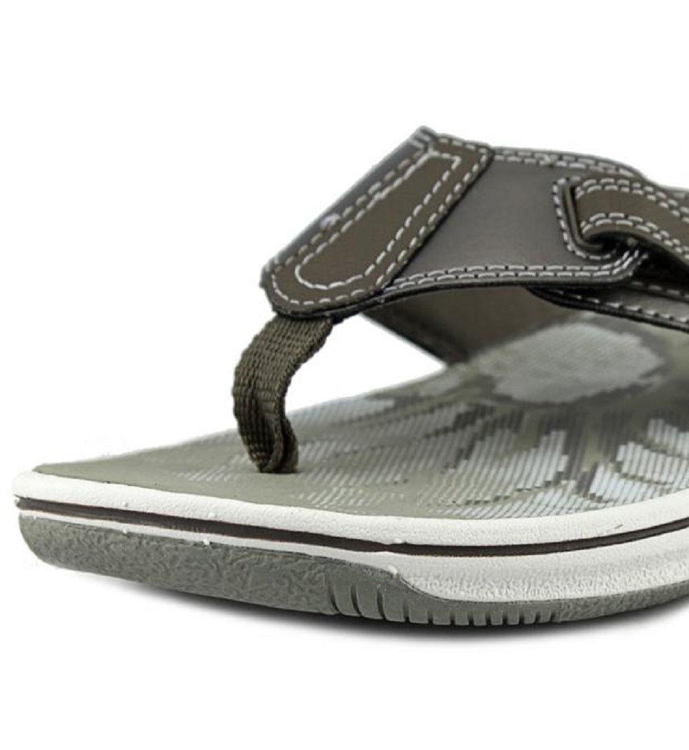 Clarks Women's Narrative Brinkley Jojo Sandals Gray Size 11