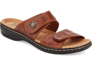 Clarks Women's Leisa Lacole Sandal Brown Size 8.5 M