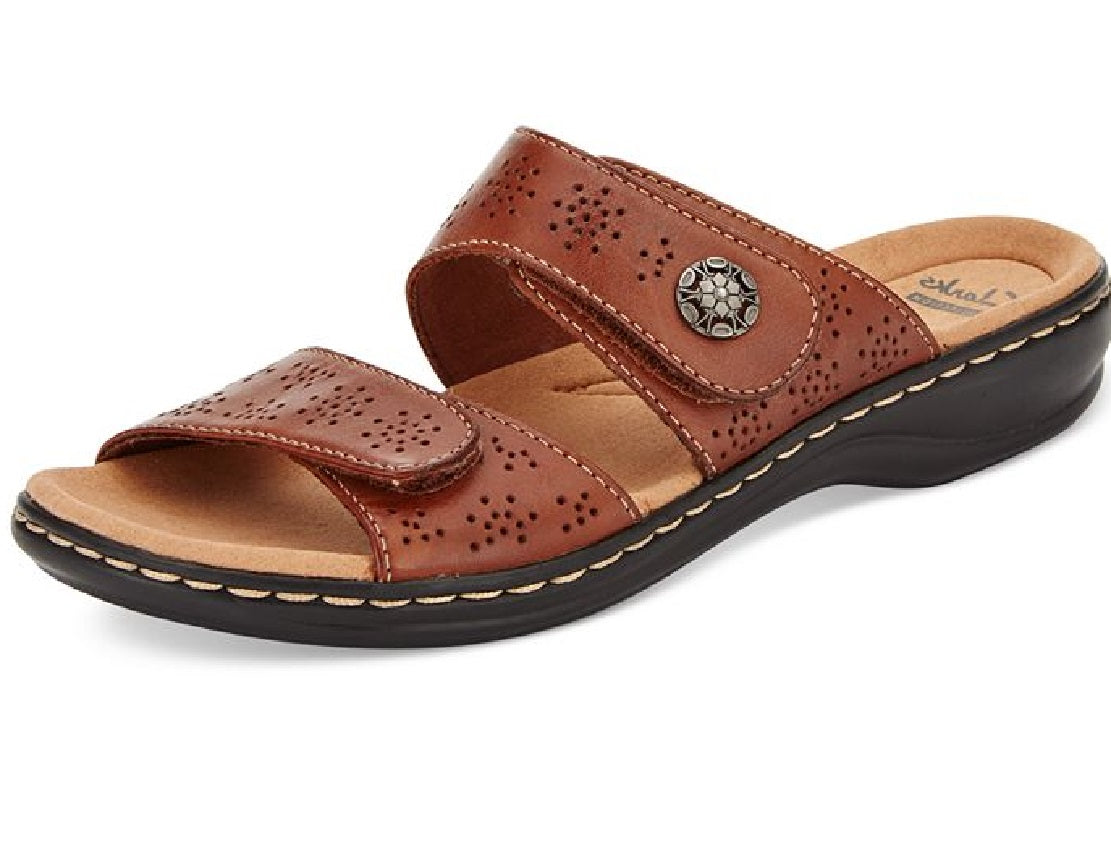 Clarks Women's Leisa Lacole Sandal Brown Size 8.5 M