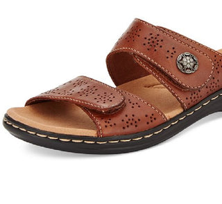 Clarks Women's Leisa Lacole Sandal Brown Size 8.5 M