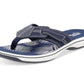 Clarks Women's Brinkley Bree Flip Flops Blue Size 12 M