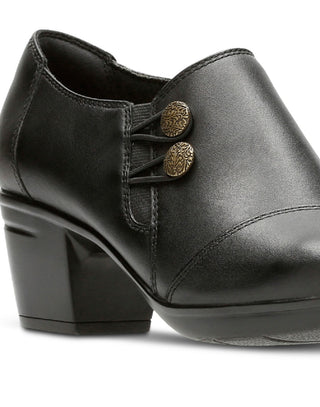 Clarks Women's Emslie Warren Bootie Black Size 10 M